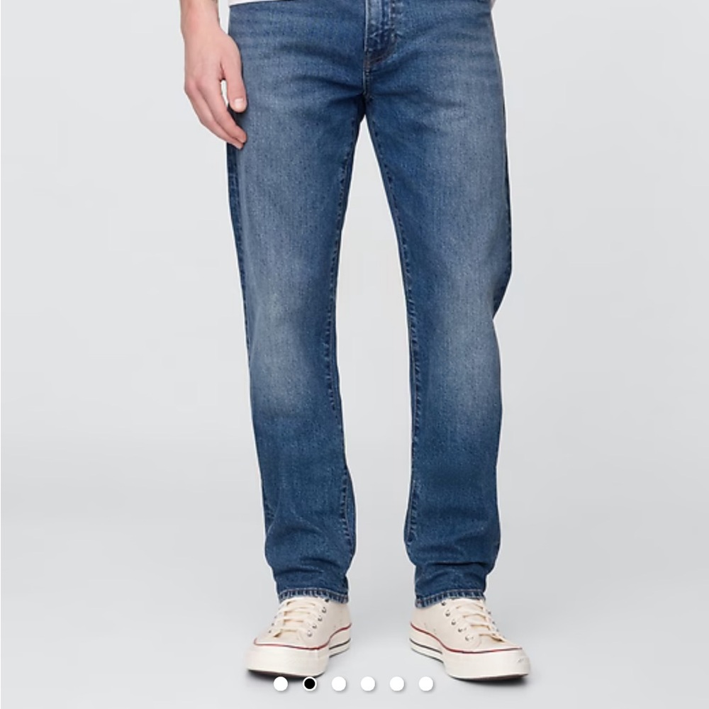 GAP Men's Dark Blue Slim Fit Jeans - Perfect fit - 35/32